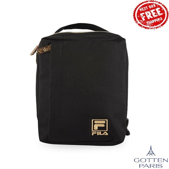 Fila Handbags - Calistoga Sling Black, Gold-Tone Women's Bag